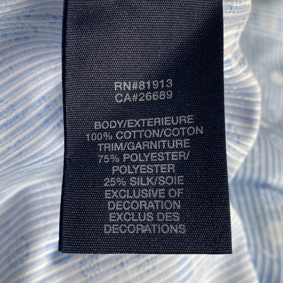 Robert Graham Blue Dress Shirt - Picture 7 of 7